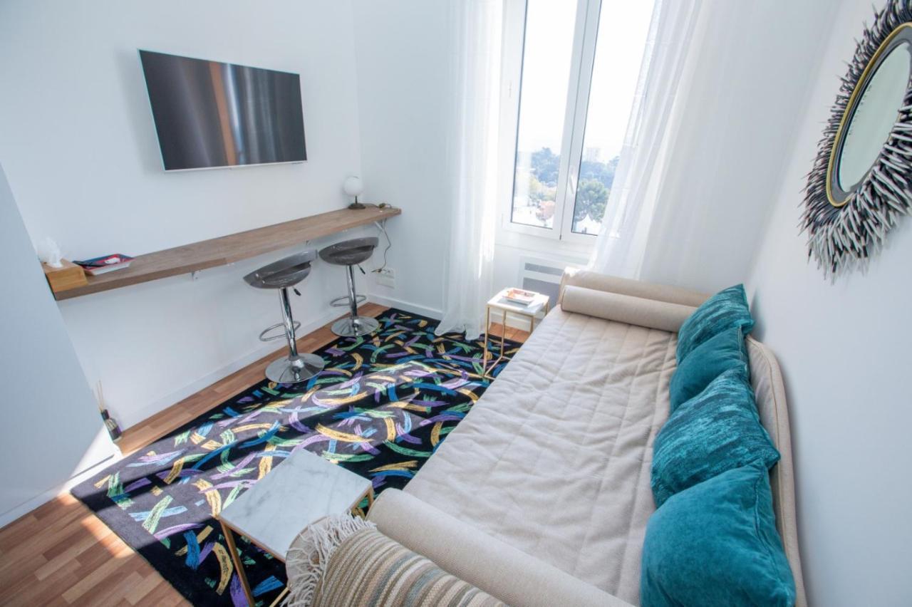 Fabulous !!Apartment A Front Of Legendary Monte Carlo Beach And Tennis Club ! 로퀴에브륀캡마르탱 외부 사진